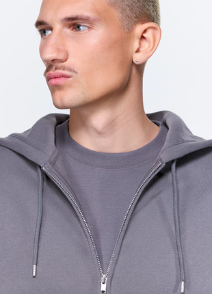 Кофта мужская флис соп худи h&amp;m. 4
