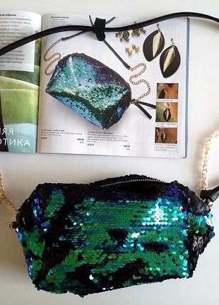 Oriflame botanica sequins shoulder bag 3
