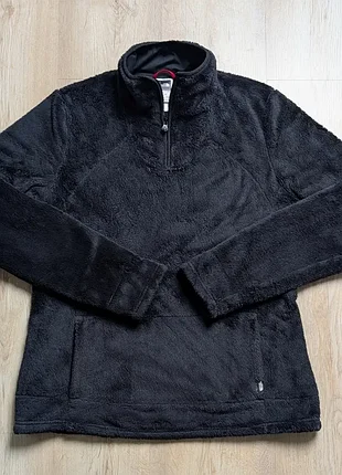 Флісова кофта the north face жіноча плюшева чорна l