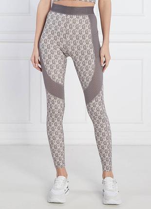 Спортивные фитнес лосины 36р s 42-44р guess active (модель daria legging)