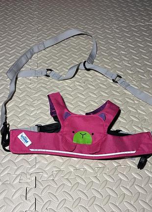 Дитячі вожжі-шлейки trunki toddlepak pink betsy (оригінал) — ідеальний стан!