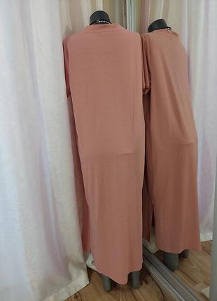 Стильное с разрезами по бокам платье 👗 3