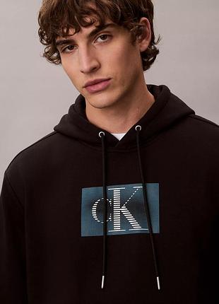 Худи толстовка мужская флис calvin klein