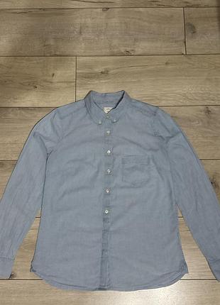 Сорочка блакитного кольору gap