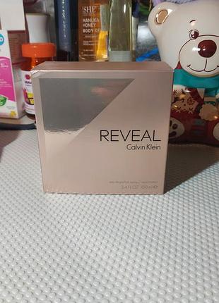Новая оригинал женская  парфюмерная  вода  calvin klein reveal eau de parfum объемом 100 мл.