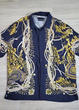 Кубинская рубашка allsaints rubens relaxed fit