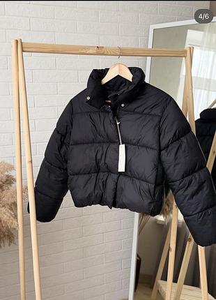 Тепла куртка пуфер zara