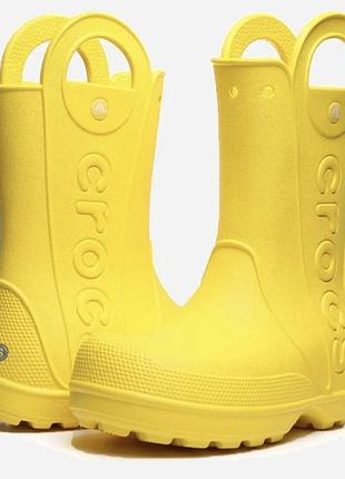 Crocs оригінальні чобітки с8 р.24-25 15см стан, як нові!