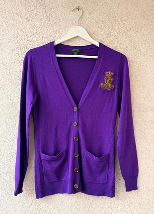 Женский кашемировый кардиган lauren ralph lauren
