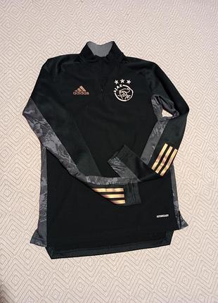 Спортивна кофта  adidas чорна з камуфляжними вставками