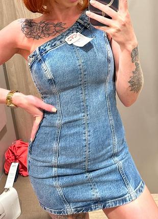 Джинсова сукня zara