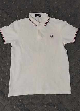 Чоловіча футболка поло fred perry біла
