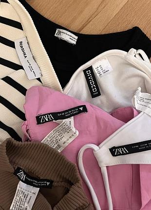Топи zara, bershka 3