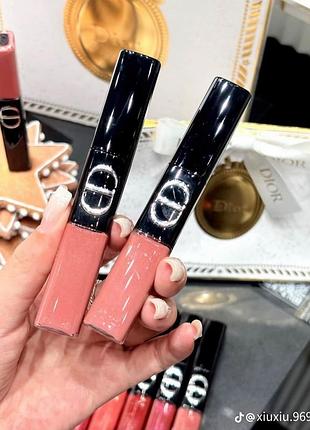 Двохстороння лімітована помада блиск з шимером dior