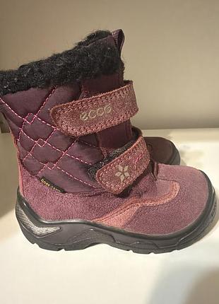 Ботинки зимние ecco snow mountain оригинал р.23 4