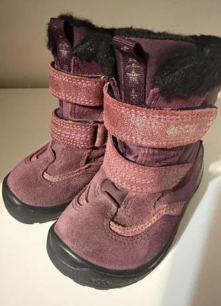 Ботинки зимние ecco snow mountain оригинал р.23 5