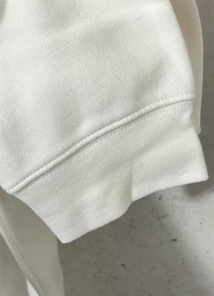 Жіноче худі теплий фліс levi’s everyday zip-up hoodie a59450015 — світлий беж, на блискавці. оригінал. 9