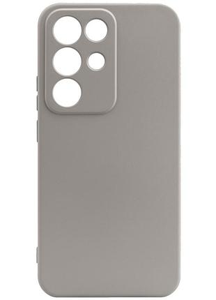 Чехол tpu getman liquid silk full camera для realme c85 pro серый / lavender