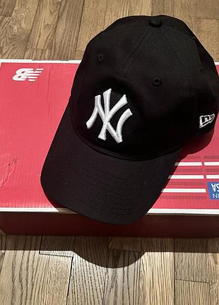 Бейсболка чоловіча new era чорна one size