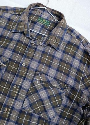 Фланелева сорочка european project, xxl/3xl. комір 45см