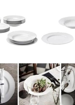 Столовий сервіз ikea з 18 предметів