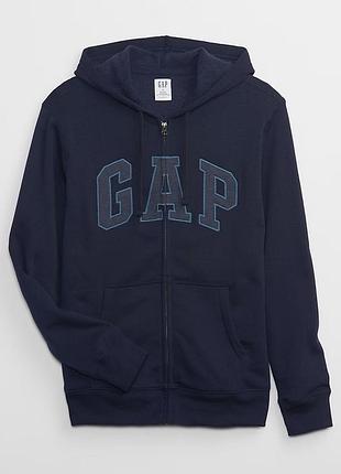 Кофта мужская синяя флис соп худи р.м gap 3