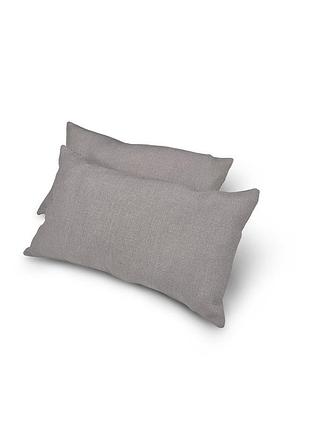 Набор декоративных подушек lumelle minimalism, серо-бежевый, 47×28 см, 2 шт (п_0916)