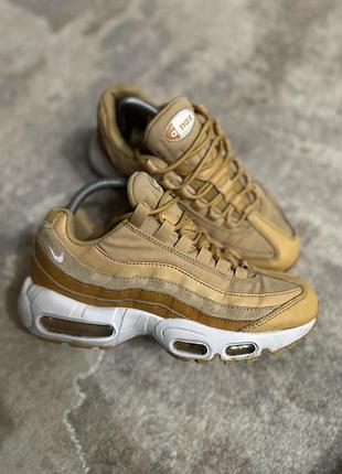 Кросівки nike air max 95 бежеві