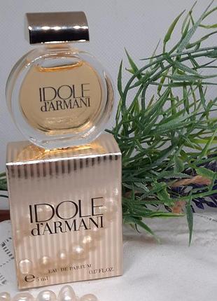 Giorgio armani — indole d'armani (5 мл, eau de parfum) — первопечать 2009 года