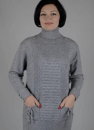 Уютная мягкая туника