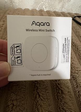 Aqara wireless mini switch бездротова смарт-кнопка для розумного дому.