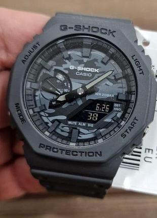 Мужские часы casio ga-2100ca-8a g-shock оригинал гарантия