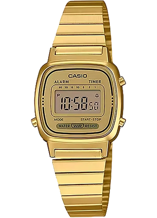 Годинник унісекс casio la670wga-9 lady vintage оригінал гарантія