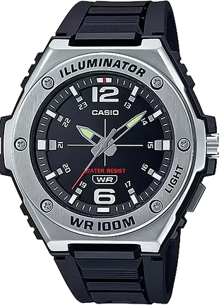 Мужские часы casio mwa-100h-1a timeless collection оригинал гарантия