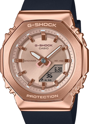 Женские часы casio gm-s2110pg-1a4er g-shock оригинал гарантия