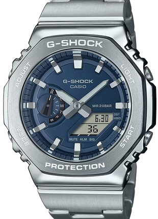 Мужские часы casio gm-2110d-2ber g-shock оригинал гарантия