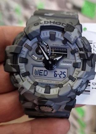 Мужские часы casio ga-700cm-8a g-shock оригинал гарантия