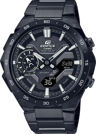 Мужские часы casio ecb-2200dc-1aef edifice оригинал гарантия