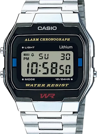 Годинник унісекс casio a163wa-1qes vintage оригінал гарантія