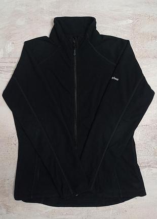 Кофта флісова жіноча berghaus розмір м демісезонна чорна з кишенями