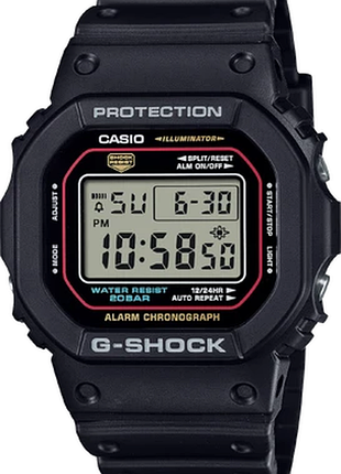 Чоловічий годинник casio dw-5600rl-1er g-shock оригінал гарантія