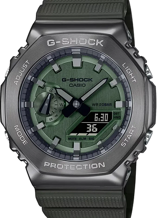 Мужские часы casio gm-2100b-3aer g-shock оригинал гарантия