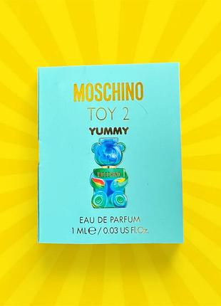 Moschino toy 2 yummy – парфумована вода для жінок (пробник)