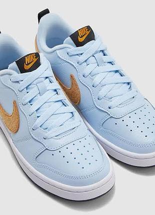 Фирменные кроссовки nike court borough low 2 gs<24,5см