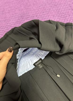 Спідниця boohoo s/xs чорна 2