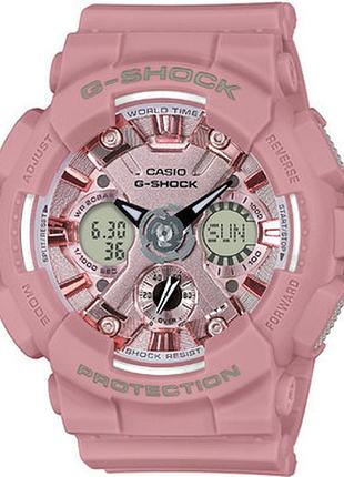 Женские часы casio gma-s120dp-4aer g-shock оригинал гарантия