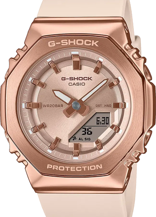 Женские часы casio gm-s2110pg-4aer g-shock оригинал гарантия