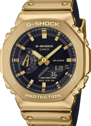 Мужские часы casio gm-2100ymg-9aer g-shock оригинал гарантия