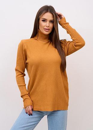Свитер цвет горчичный размер l/xl fi_013872