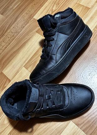 Чоботи жіночі puma чорні